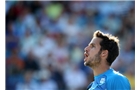 EASTBOURNE, ENGLAND - JUNE 21:  Feliciano Lopez of Spain reacts against Richard Gasquet of France during their Men's Singles Finals match on day eight of the Aegon International at Devonshire Park on June 21, 2014 in Eastbourne, England. (Photo by Jan Kruger/Getty Images)